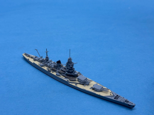 Battleship "Dunkerque" painted decks (1 p.) F 1939 Neptun N 1404S